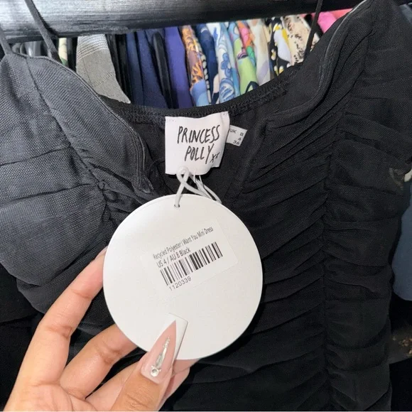 Princess Polly I Want You Mini Dress in Black - Picture 10 of 14